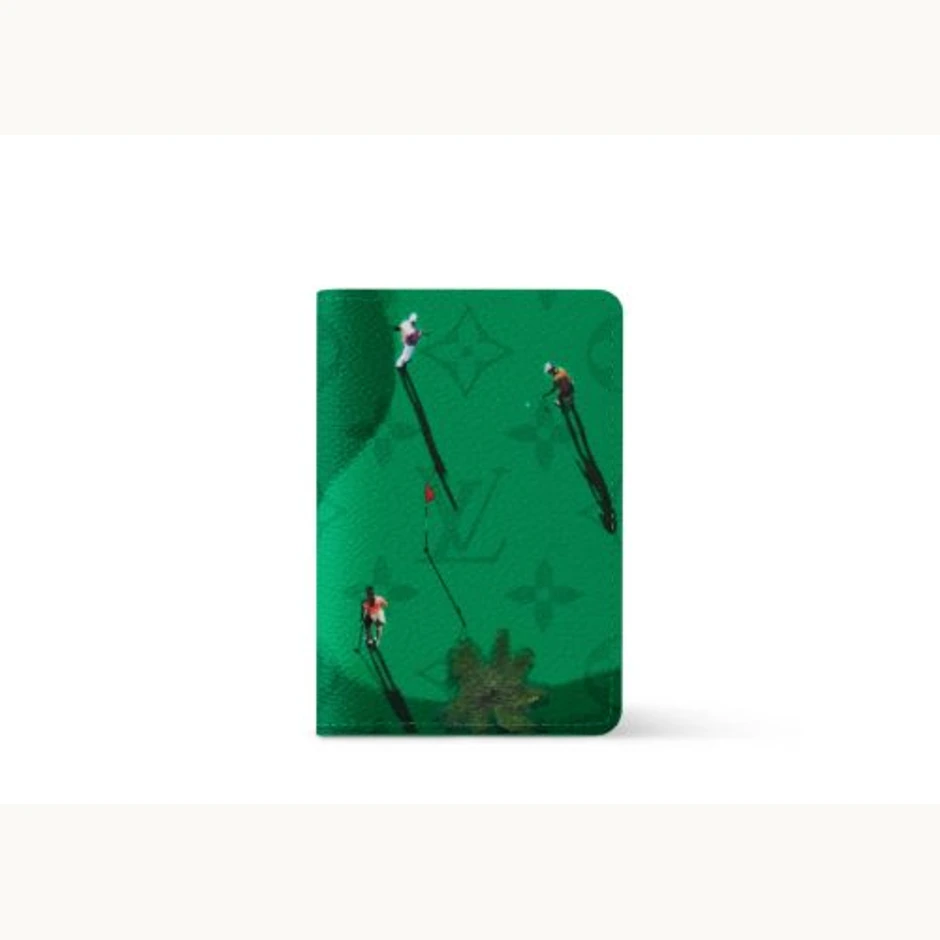 Зелен Louis Vuitton pocket organizer